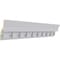 Ekena Millwork 2 7/8"H x 2 5/8"P x 3 3/4"F x 94 1/2"L Dentil Crown Moulding MLD03X02X04DE - alternate 3